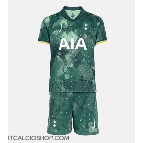 Tottenham Hotspur Son Heung-min #7 Terza Maglia Bambino 2024-25 Manica Corta (+ Pantaloni corti)